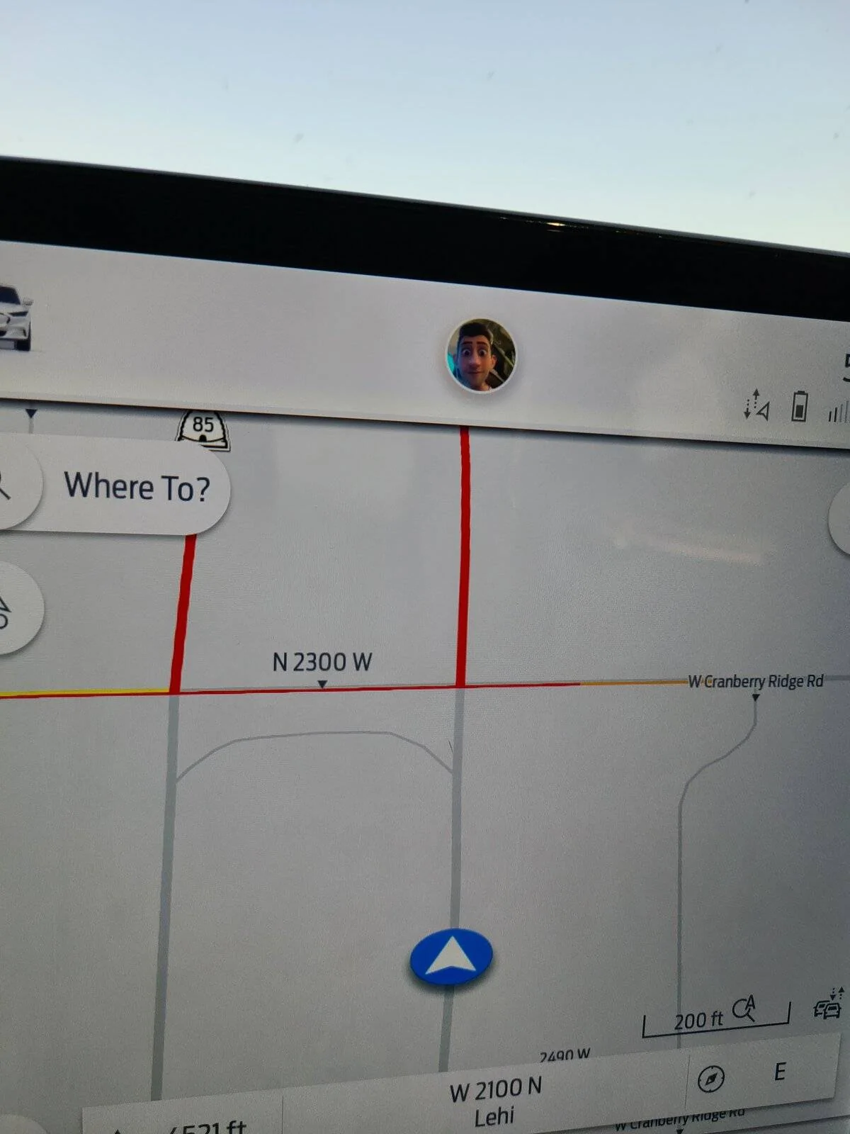 Ford Mustang Mach-E Does Navigation Map show traffic conditions? 20210914_170925