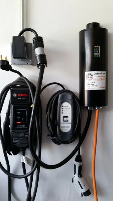 Ford Mustang Mach-E Why do you buy an expensive wall charger unit for home when Ford gives you a 14-50 plug? evse1s