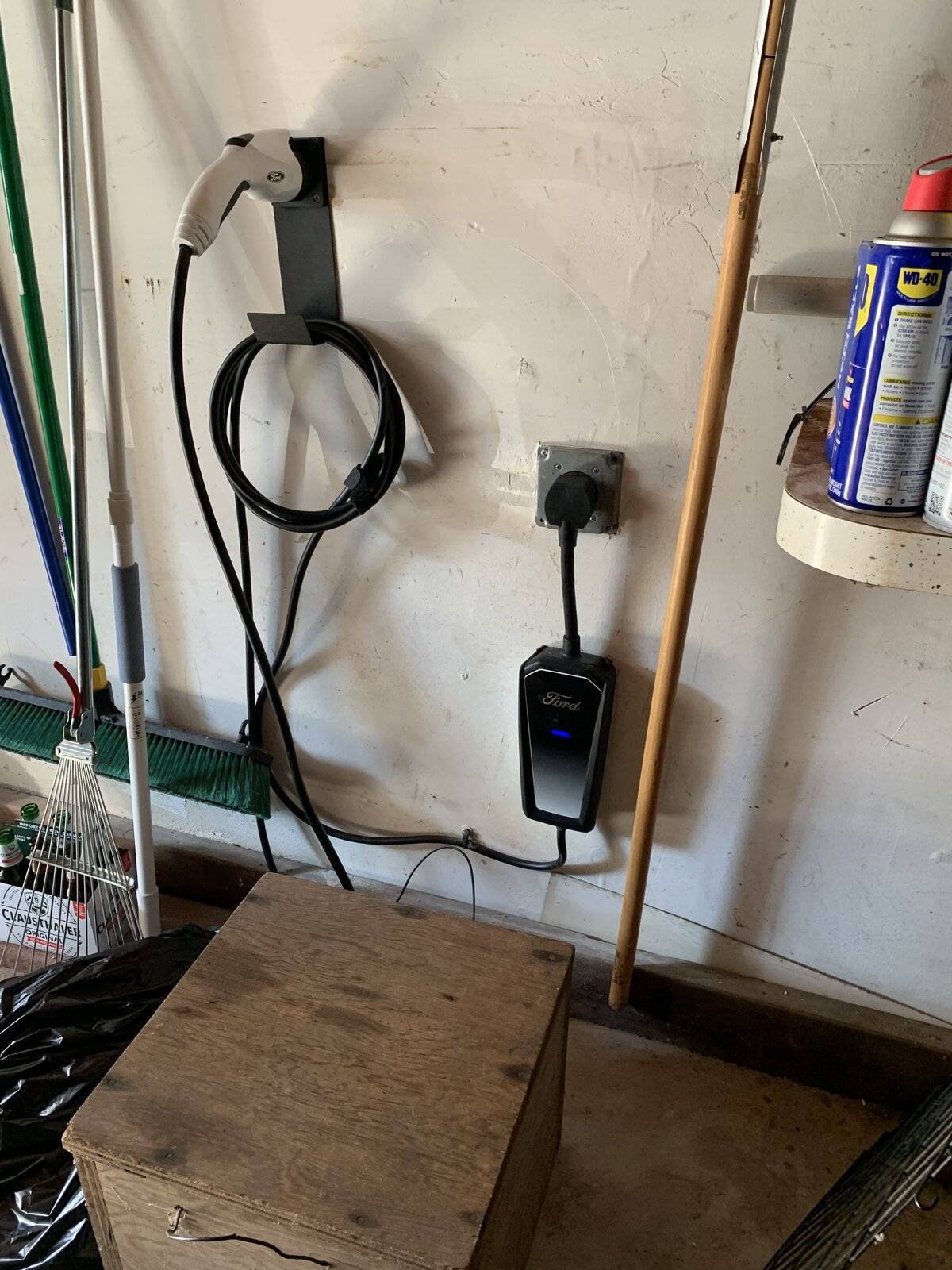 Ford Mustang Mach-E Why do you buy an expensive wall charger unit for home when Ford gives you a 14-50 plug? A4DE3A06-876C-4B3E-B9DE-761E54FCFF9F
