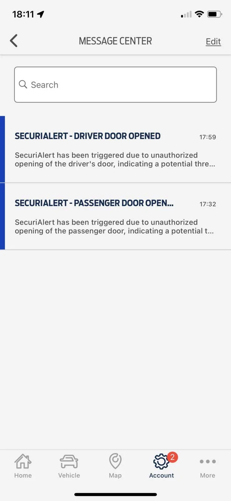 Ford Mustang Mach-E Securialert malfunction 1631831067822