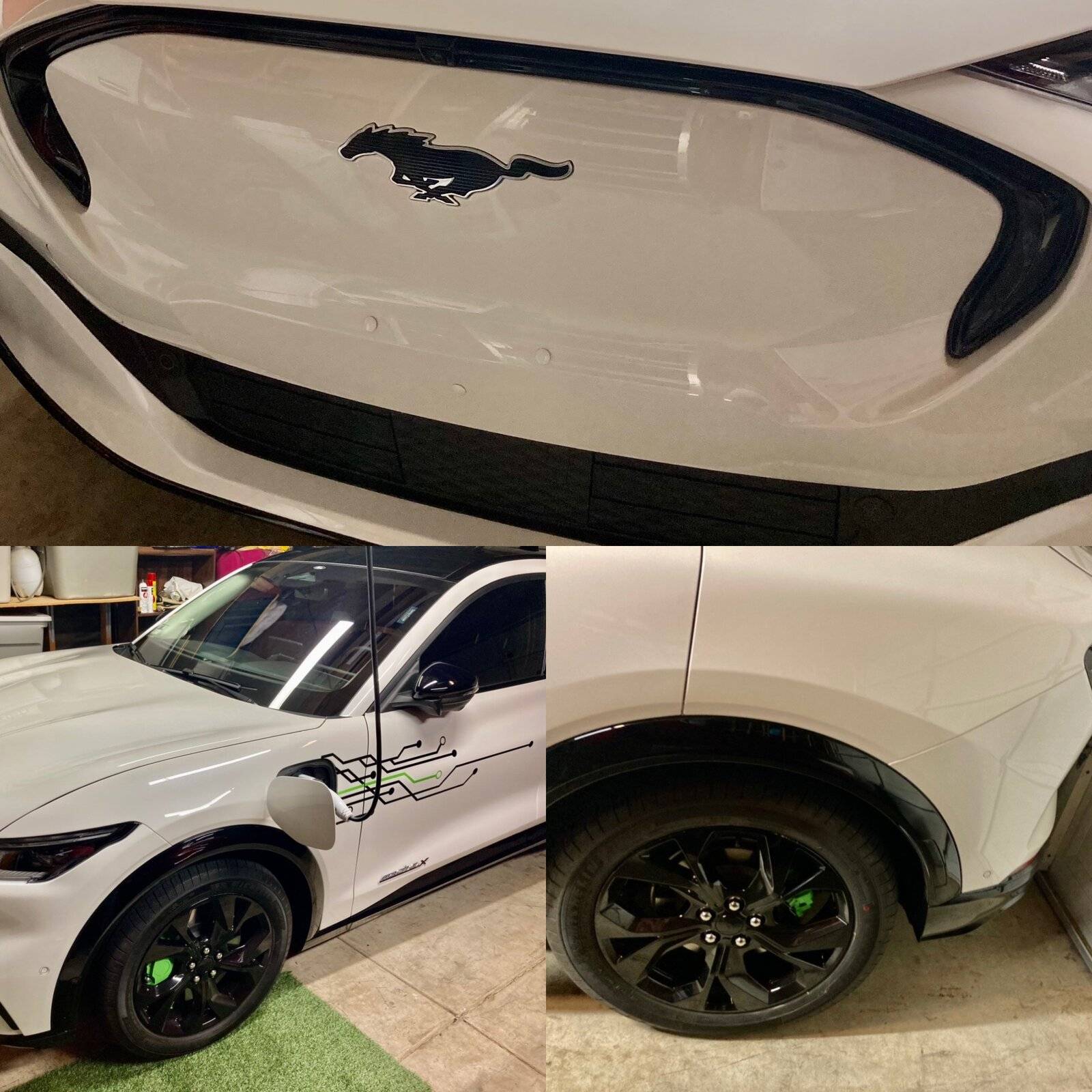 Ford Mustang Mach-E Military Green Vinyl Wrapped Mach-E F96910ED-0BEE-4E54-907D-6C4B8F96FB1A