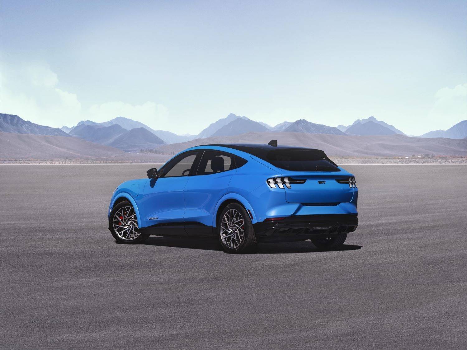 Ford Mustang Mach-E Mach-E Windshield recall in Canada affects 3,178 vehicles E-GT-Grabber-Blue-Exterior-002-Rear-Three-Quarters