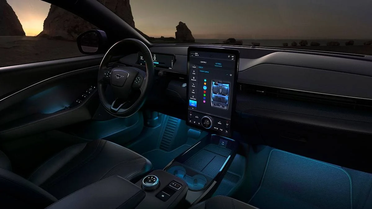 Ford Mustang Mach-E Mach-E Windshield recall in Canada affects 3,178 vehicles tang-Mach-E-First-Edition-Sweepstakes-Interior-001