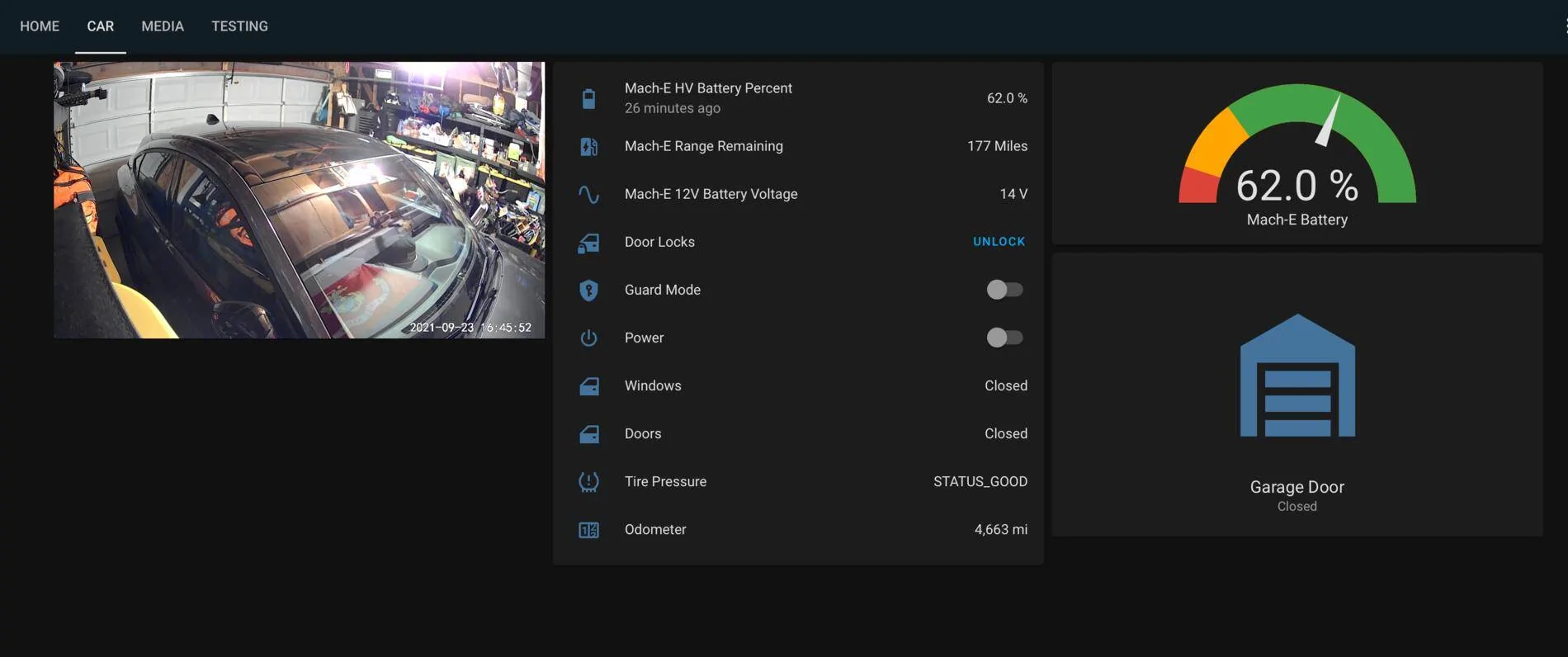 Ford Mustang Mach-E Public API home_assistant