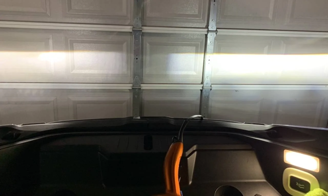 Ford Mustang Mach-E A little headlight tinting on Mach-E 7912FFF1-15F6-42FF-B857-4ABA172B903A