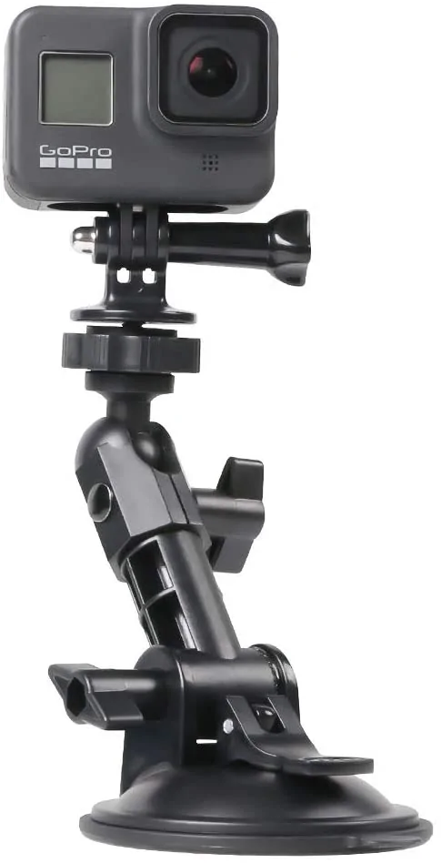 Ford Mustang Mach-E Radar Detector Mounting - trying to come up with a solution. GoPro suction arm 2
