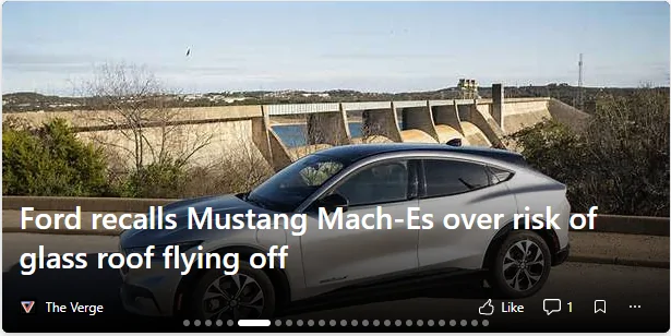 Ford Mustang Mach-E Roofs Flying Off!? 1632845713154