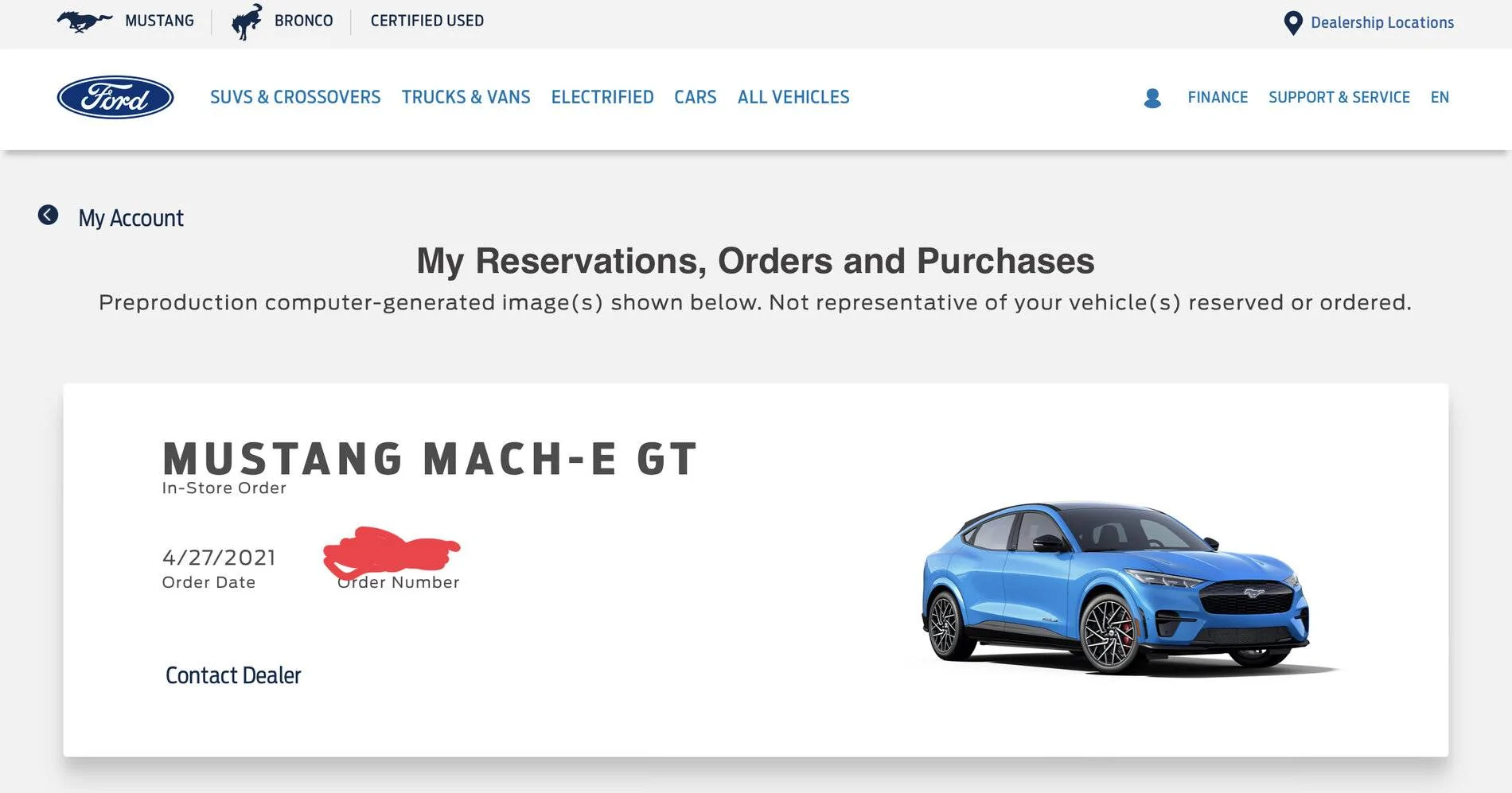 Ford Mustang Mach-E Questions about the Process 9D26D668-05D0-49C4-96B0-4F0E81B4E2DA