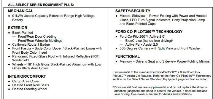 Ford Mustang Mach-E Latest 2022 Mach-E Order Guide [Updated Monthly] - U.S. & Canada 1633013345310