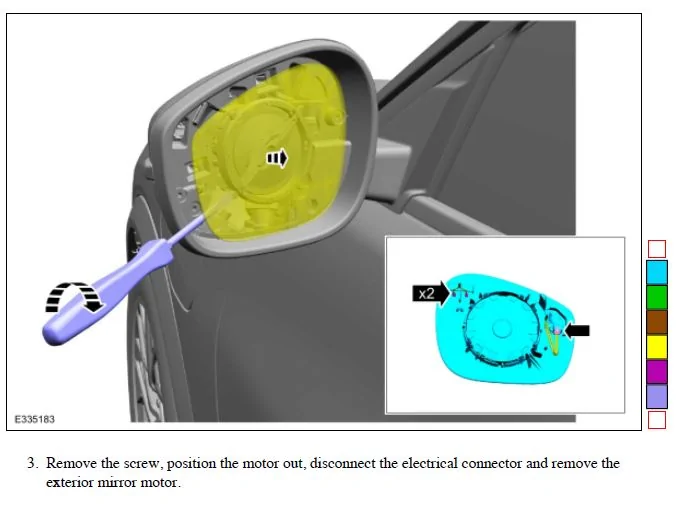 Ford Mustang Mach-E Mach E mirror cap removal? mirror2
