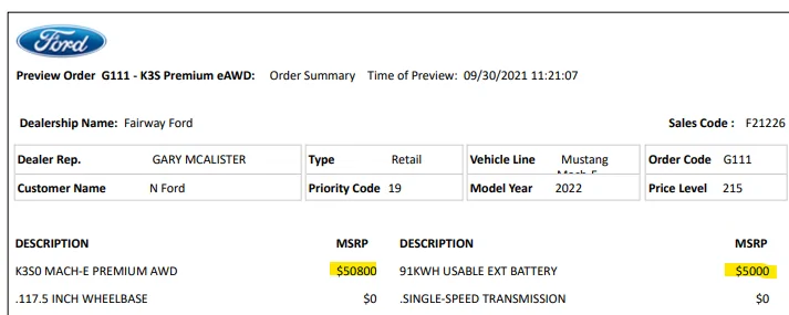 Ford Mustang Mach-E 2022 Mach-E Price Changes and Orders have officially begun 1633024421669