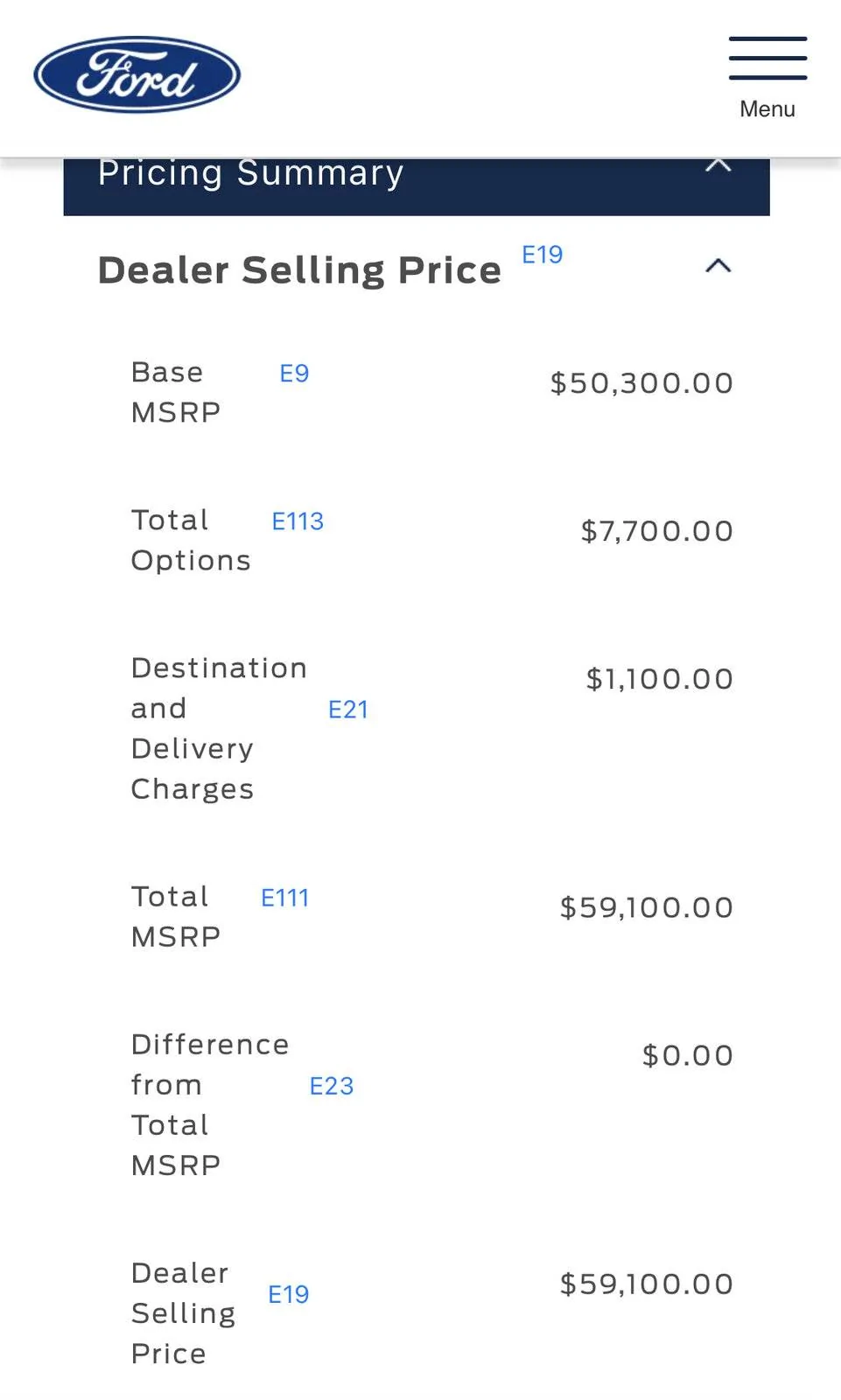 Ford Mustang Mach-E Price increase on existing order 528F283A-A638-4B76-9E53-D64E92C536C8