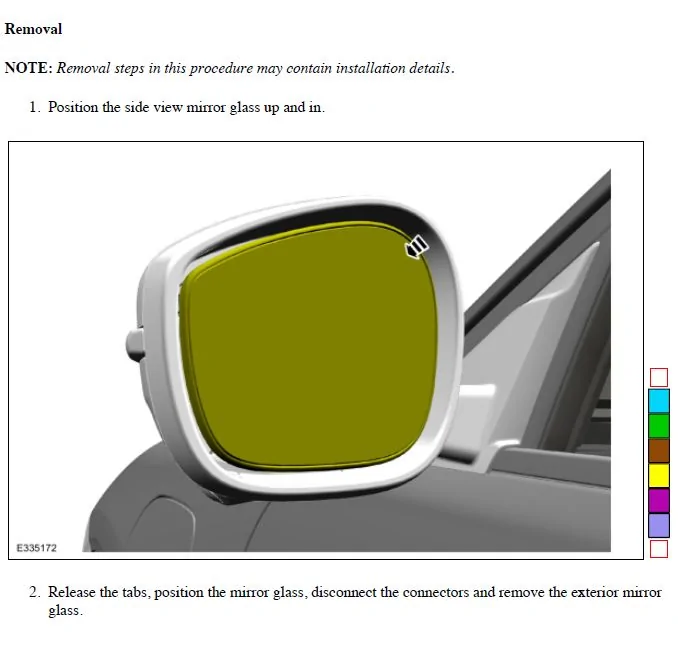 Ford Mustang Mach-E Mach E mirror cap removal? 1633110624032