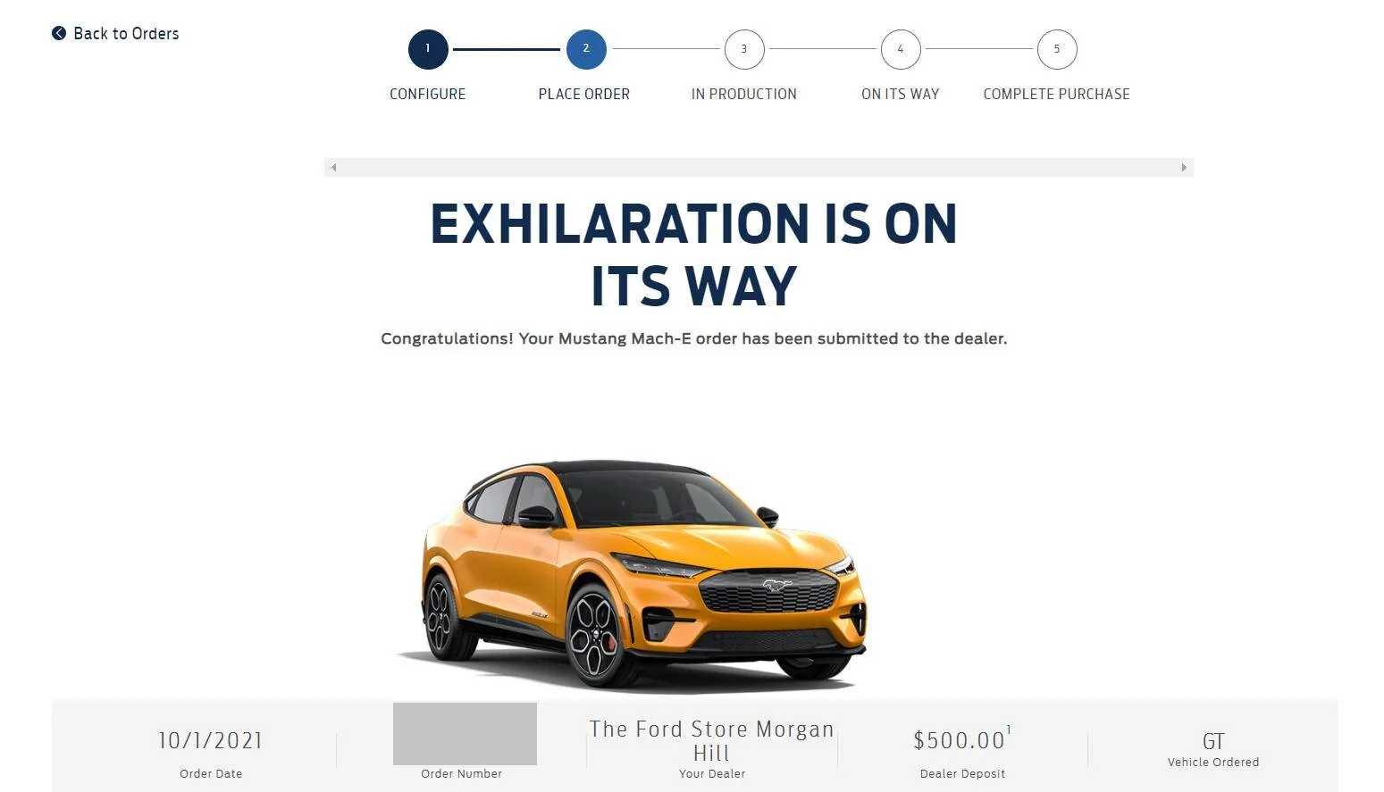 Ford Mustang Mach-E Submitted Orders Tracking List and Stats [Enter Yours] 1633111998468