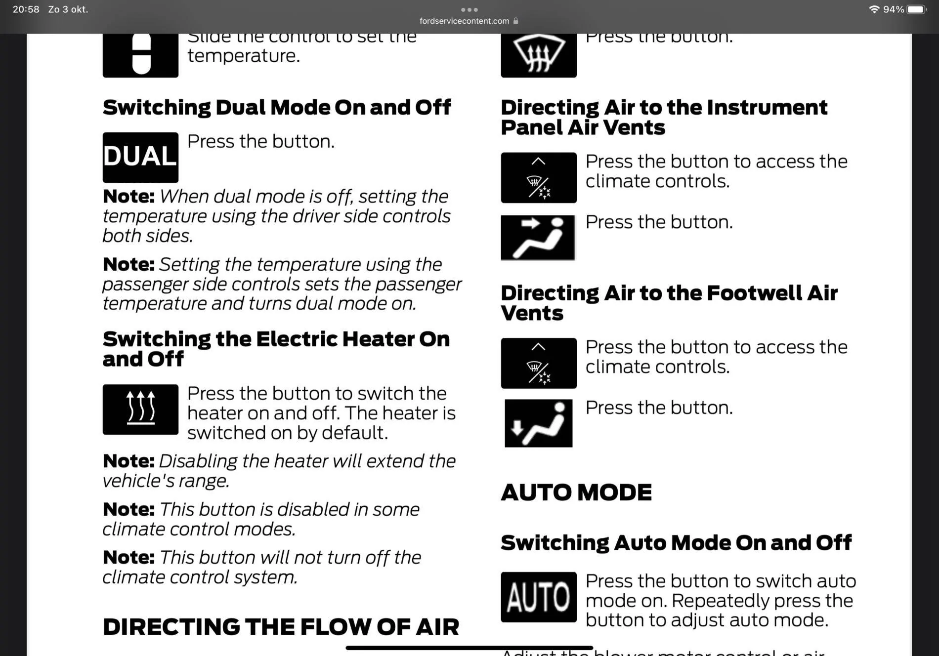 Ford Mustang Mach-E Heater not working. B8793125-A92A-4598-85A1-E53D51D76338