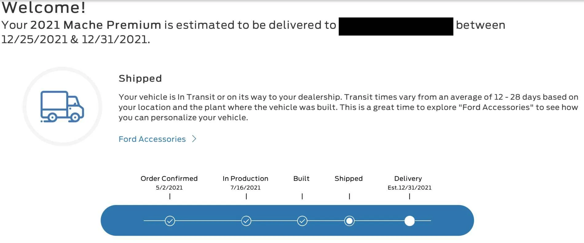 Ford Mustang Mach-E Will my Mach e ever get here? How do I find out info? Screen Shot 2021-10-06 at 10.49.59 PM