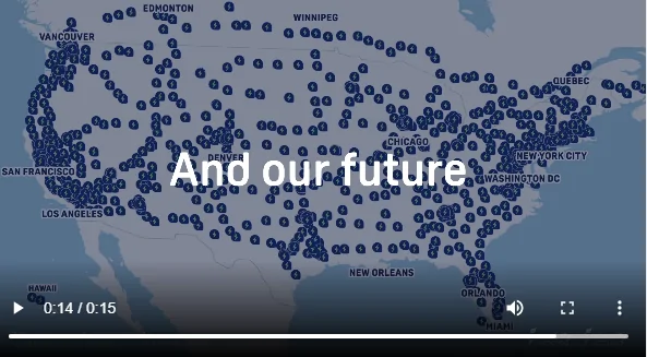 Ford Mustang Mach-E Electrify America adding some fast charging in SD and WY EA map futur