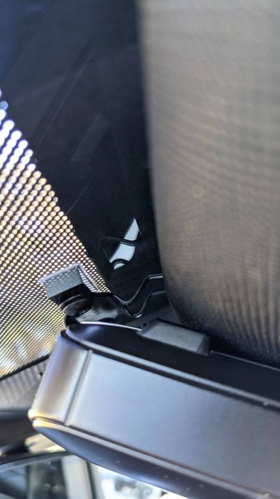 Ford Mustang Mach-E Radar Detector Mounting - trying to come up with a solution. PXL_20211009_221443747
