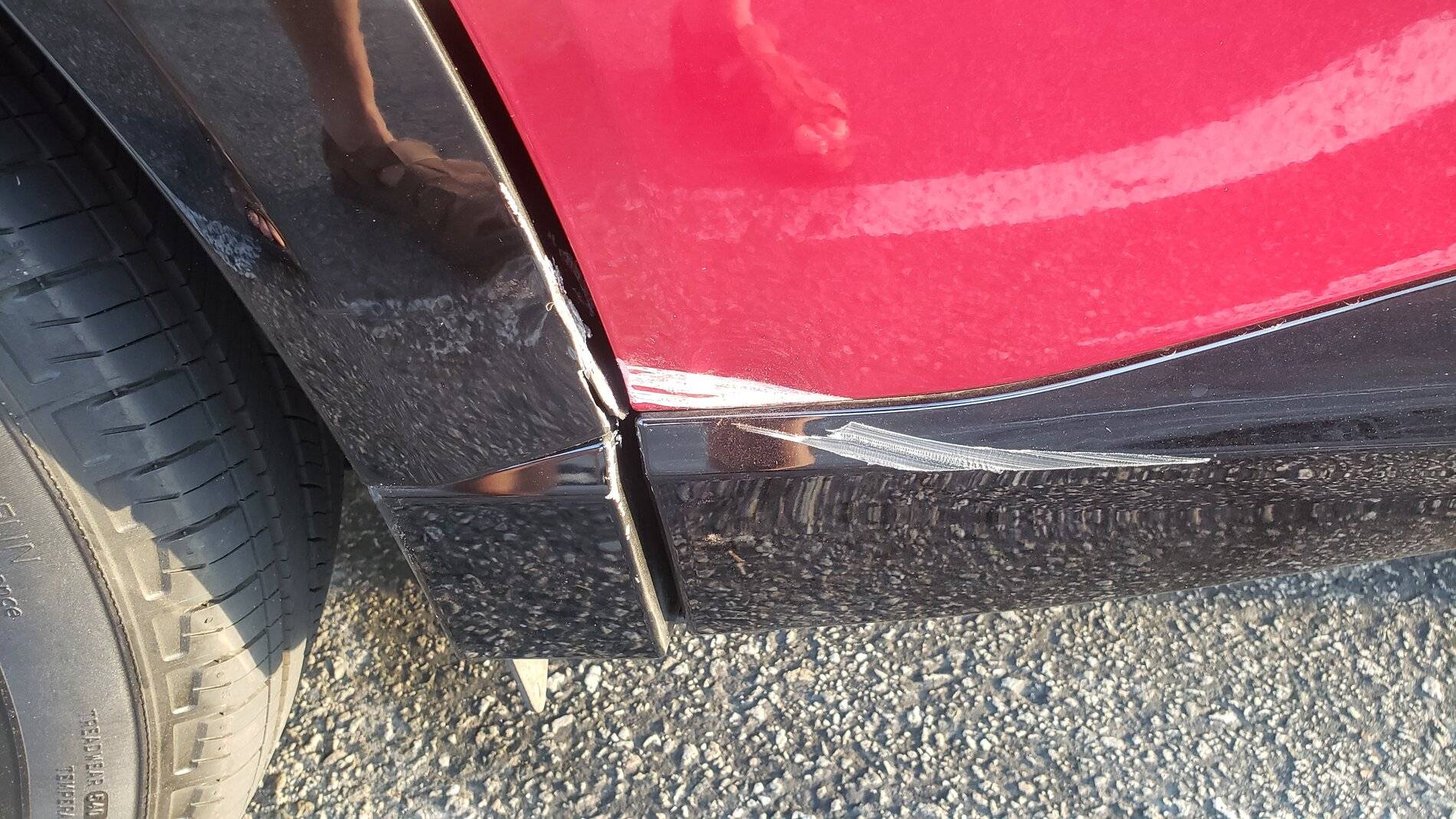 Ford Mustang Mach-E First Scratch….. 20210730_192323
