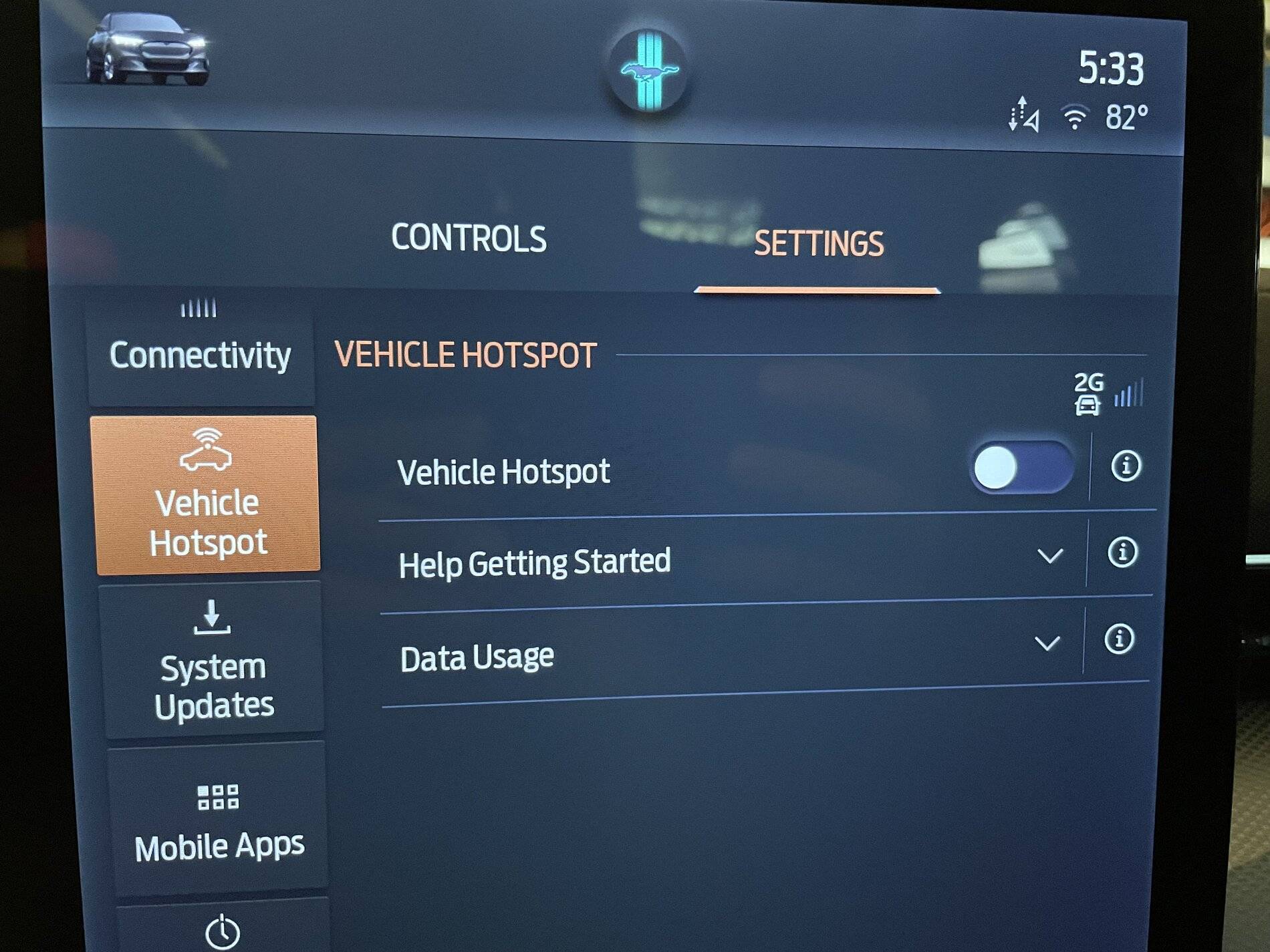Ford Mustang Mach-E Onboard WiFi isn’t REALLY 2G, is it?! IMG_1365.JPEG