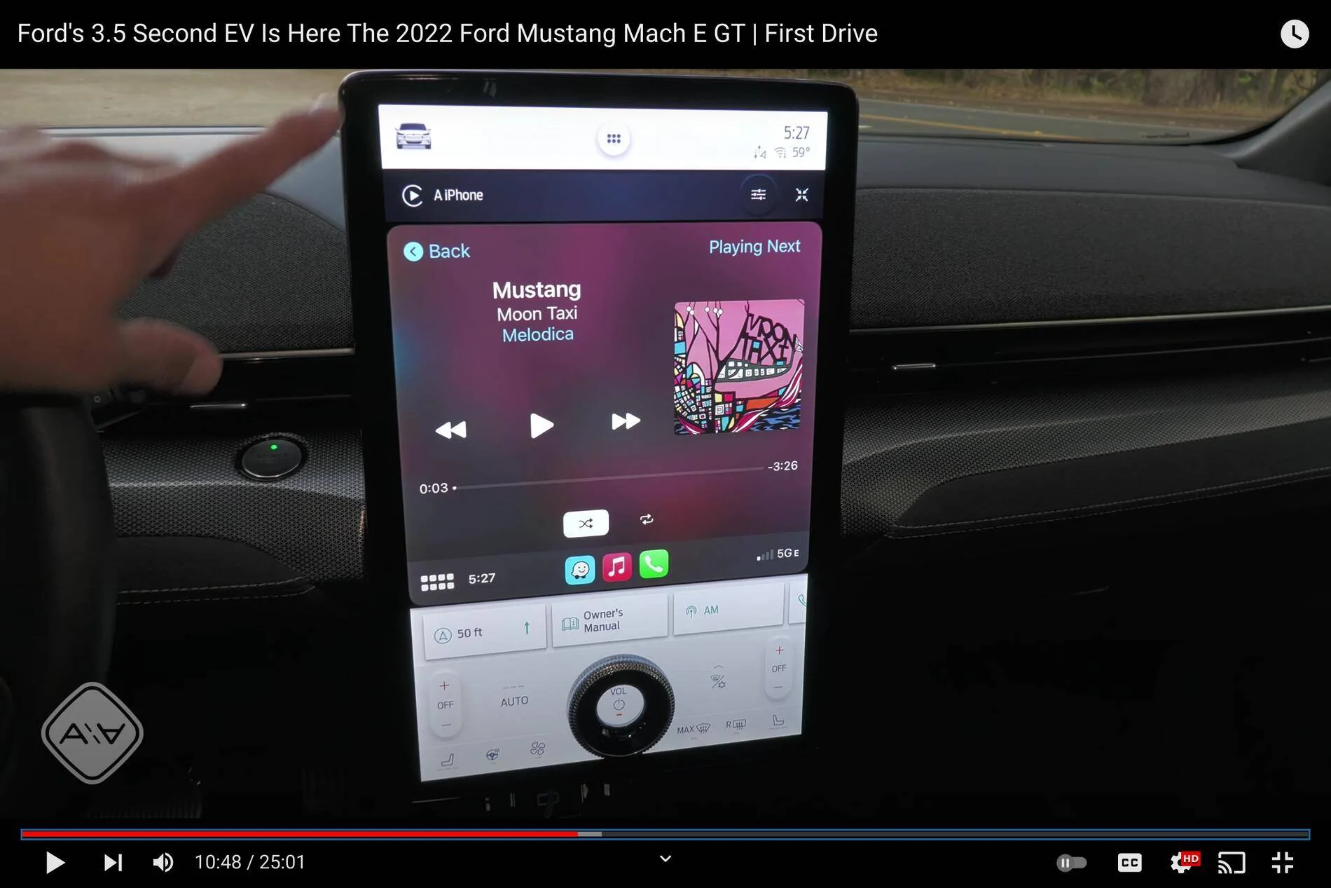 Ford Mustang Mach-E Vertical Apple CarPlay? Screenshot 2021-10-11 7.53.30 AM