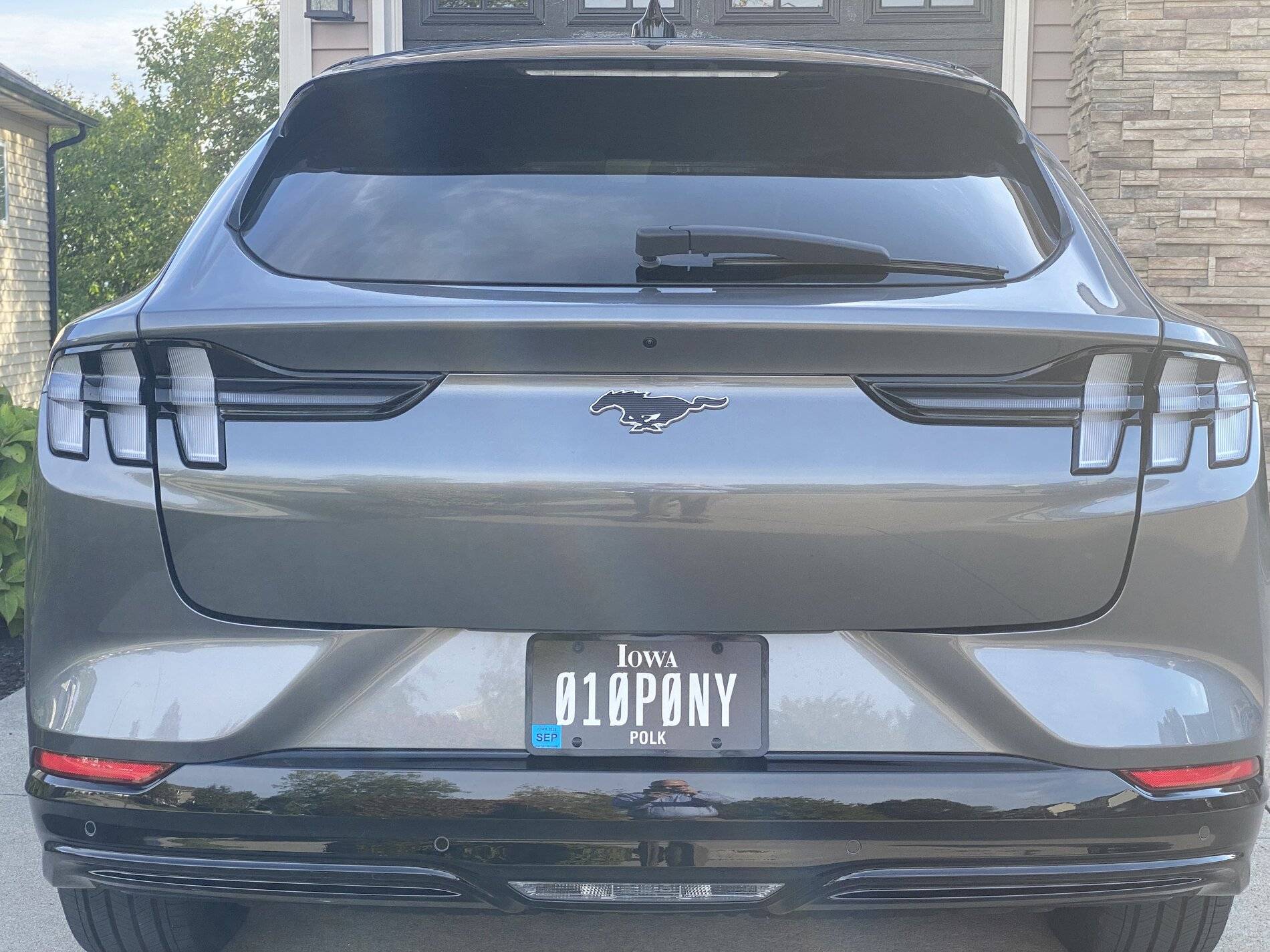 Ford Mustang Mach-E Custom license plate ideas C85A46FE-5E30-4DDF-A82D-C3FB91938F50