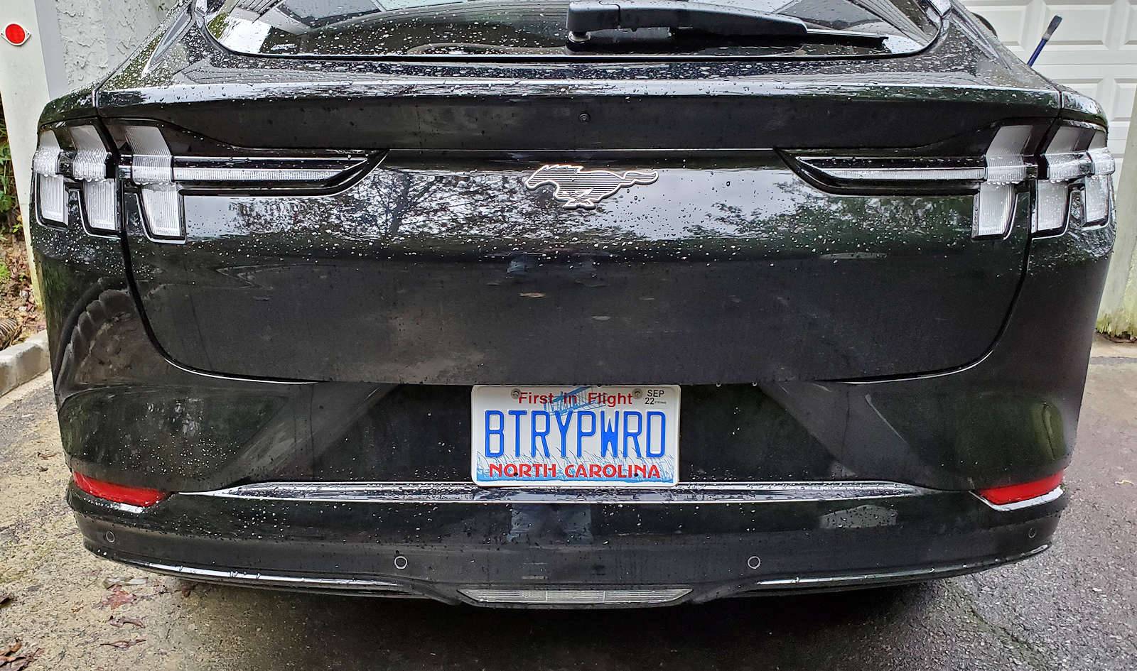 Ford Mustang Mach-E Custom license plate ideas Plate 2