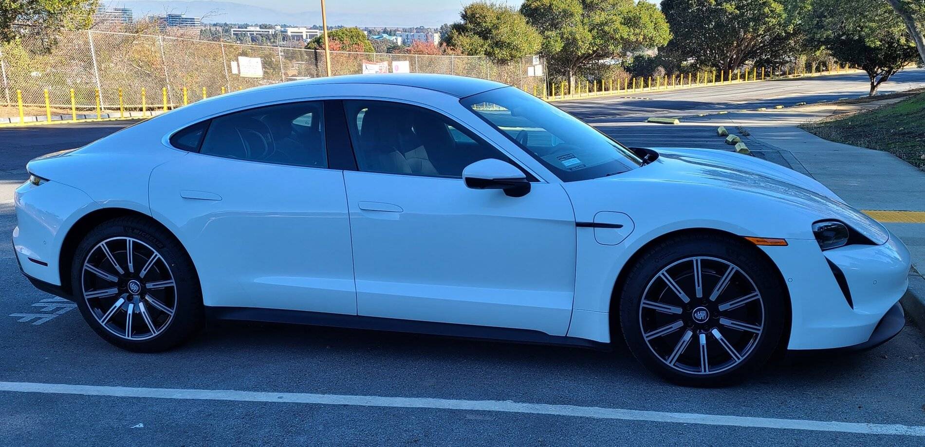 Ford Mustang Mach-E 2020 Taycan 4S vs 2021 Ford Mach-E GT comparison by owner 20201219_125852