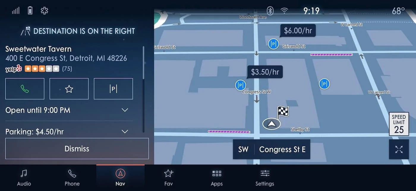 Ford Mustang Mach-E SYNC4 Will Help Mach-E Owners Find Cheaper Charging and Parking Options INRIX-Parking-SYNC4