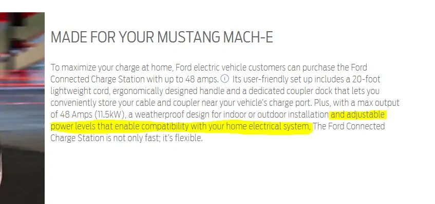 Ford Mustang Mach-E Shopping for a Home Charger 1597920411737