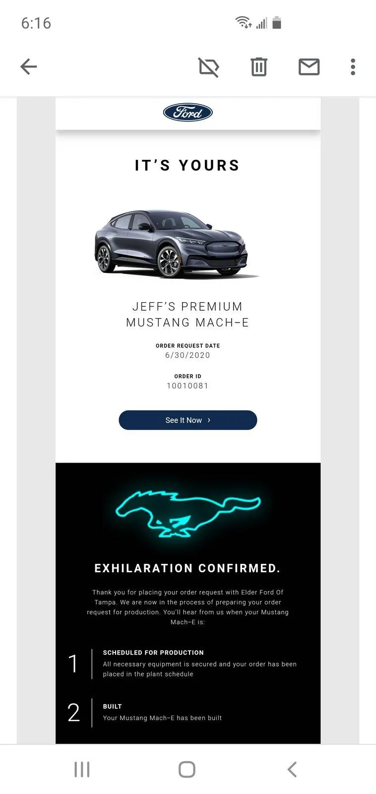 Ford Mustang Mach-E In Production? Screenshot_20200820-181609_Gmail
