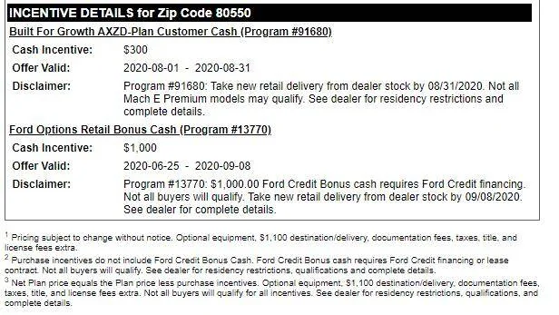 Ford Mustang Mach-E 2021 Mach-E X-Plan Pricing Released 1598384018969