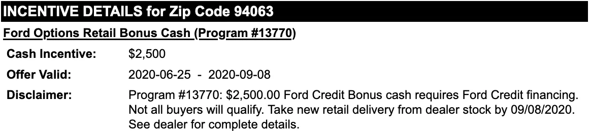 Ford Mustang Mach-E 2021 Mach-E X-Plan Pricing Released Screen Shot 2020-08-25 at 2.18.51 PM