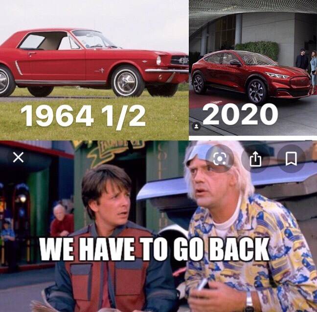 Ford Mustang Mach-E Mach-E meme’s 75388547_2835725193118779_5734695723607120099_n