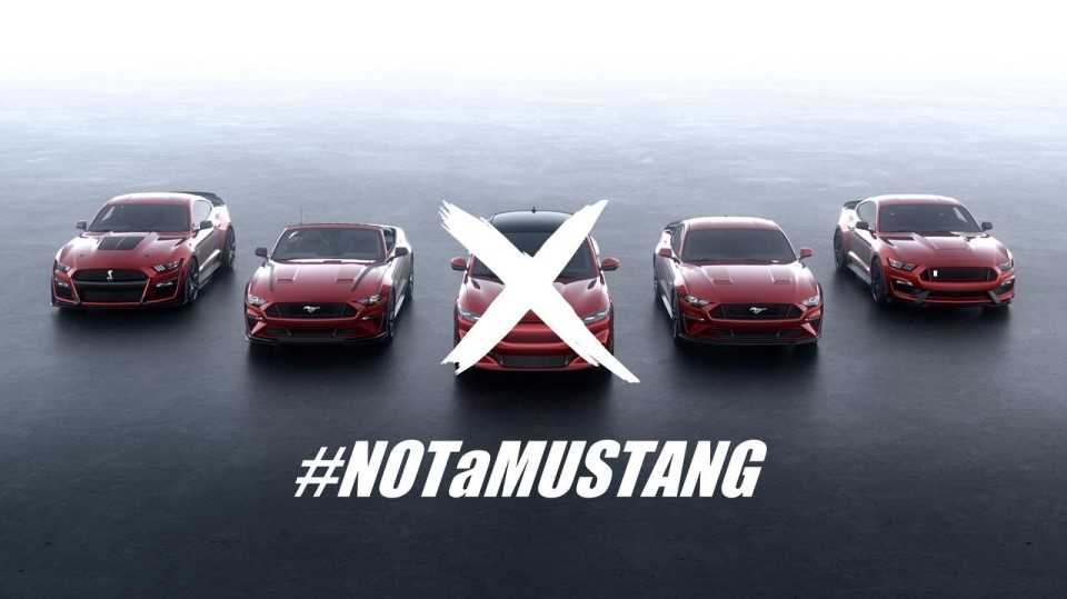 Ford Mustang Mach-E Mach-E meme’s notamustang2