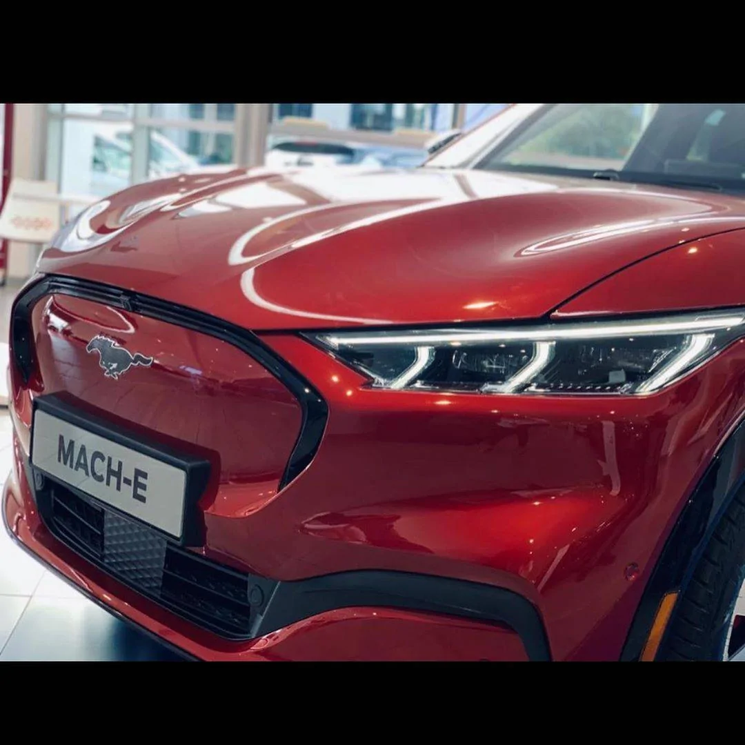 Ford Mustang Mach-E RAPID RED METALLIC Mach-E Photos MachE_Red_2
