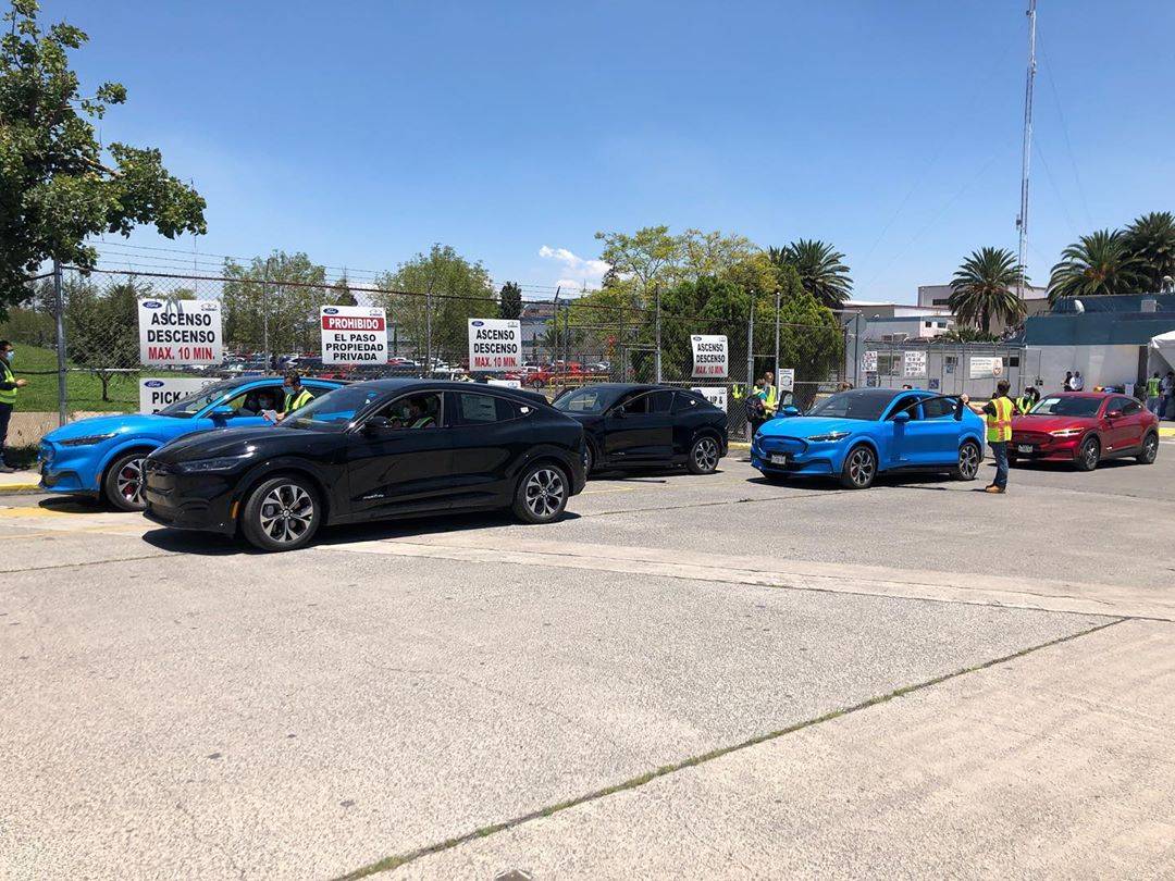 Ford Mustang Mach-E Update on Mach-E launch progress from engineering friends in Mexico 118701960_357675511924490_648503482732488107_n