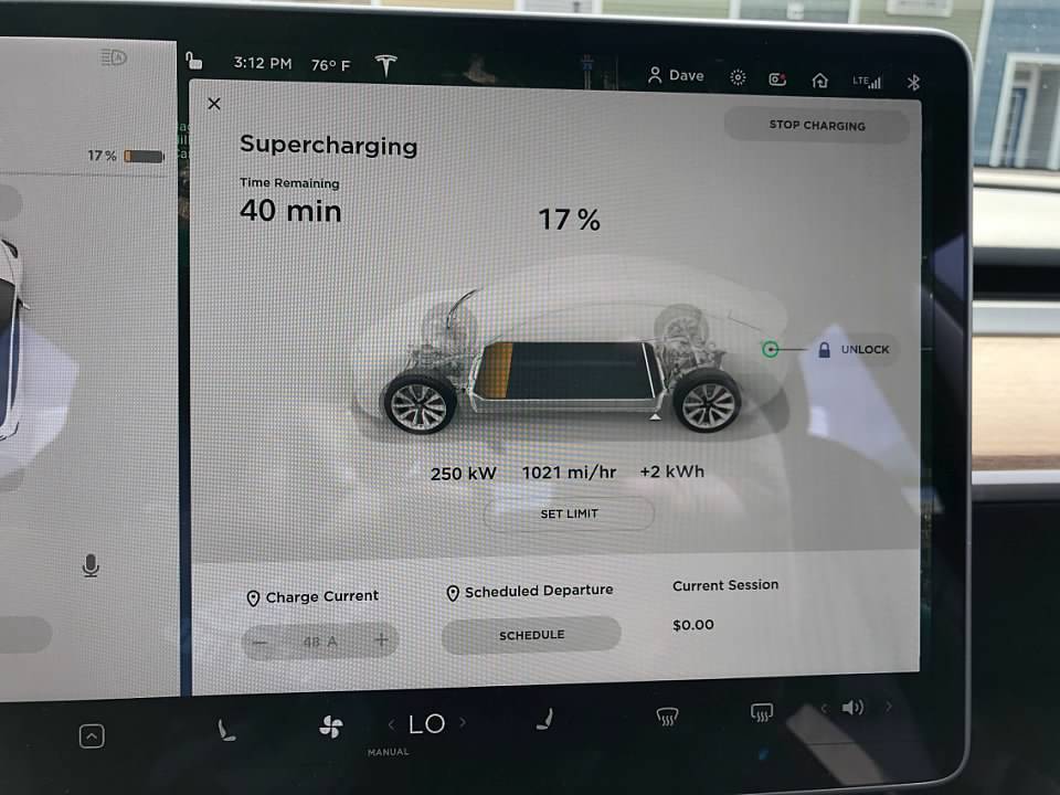 Ford Mustang Mach-E Tesla model 3 Performance has 80.5kWh battery pack, 250kW charging capabilities but takes 40 minutes to charge? Tesla model 3 performance 80.5kWh battery pack