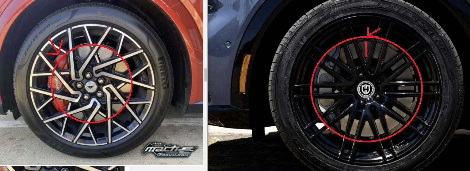 Ford Mustang Mach-E GT and GTPE brakes are NOT the same? 1634171316417