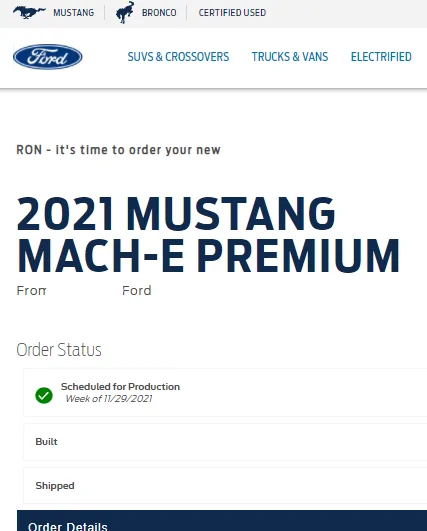 Ford Mustang Mach-E Thread for people who haven't gotten their Mach-E's yet to be grumpy in 1634261631380