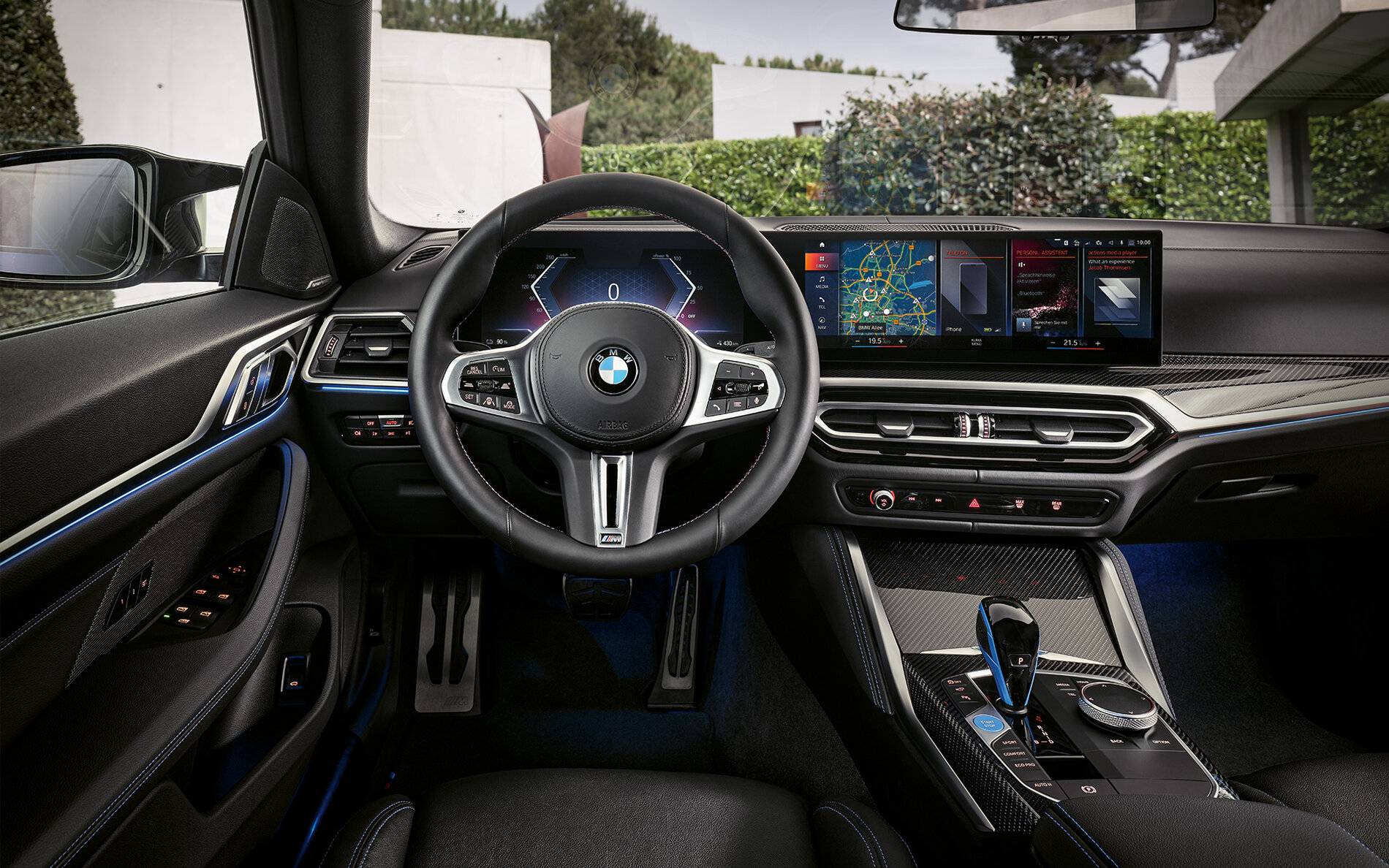 Ford Mustang Mach-E BMW i4 M50 review by Motortrend bmw-i4-m50-onepager-gallery-impressions-wallpaper-06