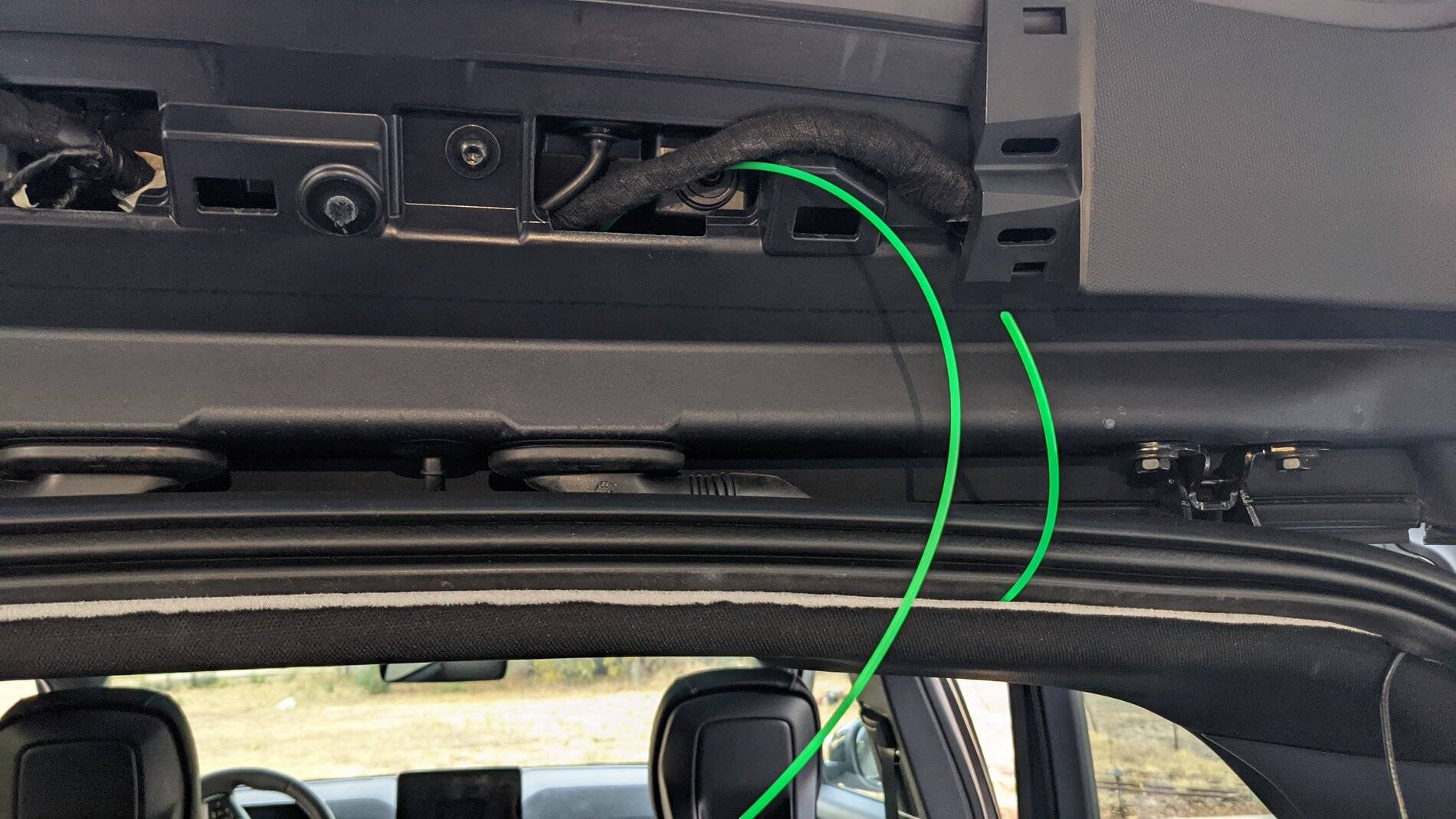 Ford Mustang Mach-E DIY Tutorial for Hardwiring a Dashcam and Radar Detector PXL_20211017_011838444.MP