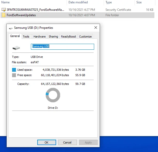 Ford Mustang Mach-E [OTA] 1.7.1 Appears to be incoming properties