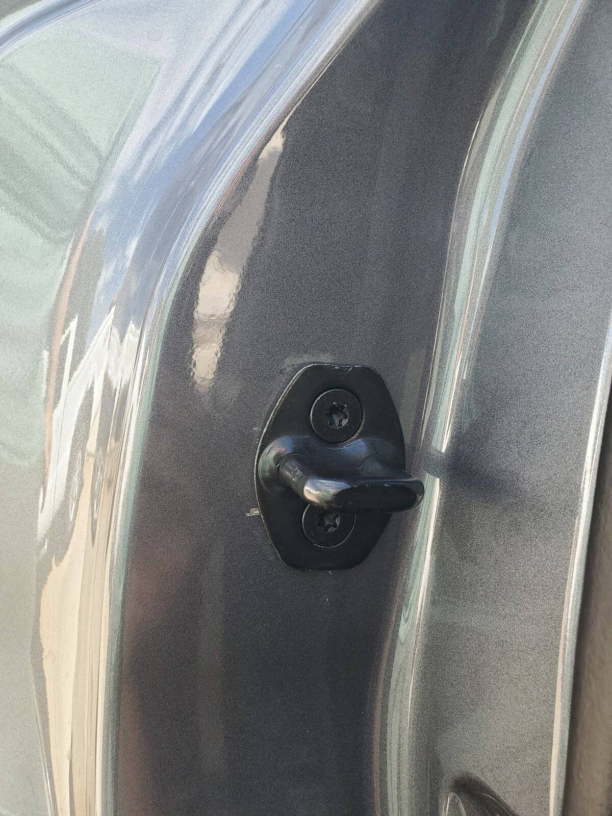 Ford Mustang Mach-E Door not closing completely 04 tightened striker