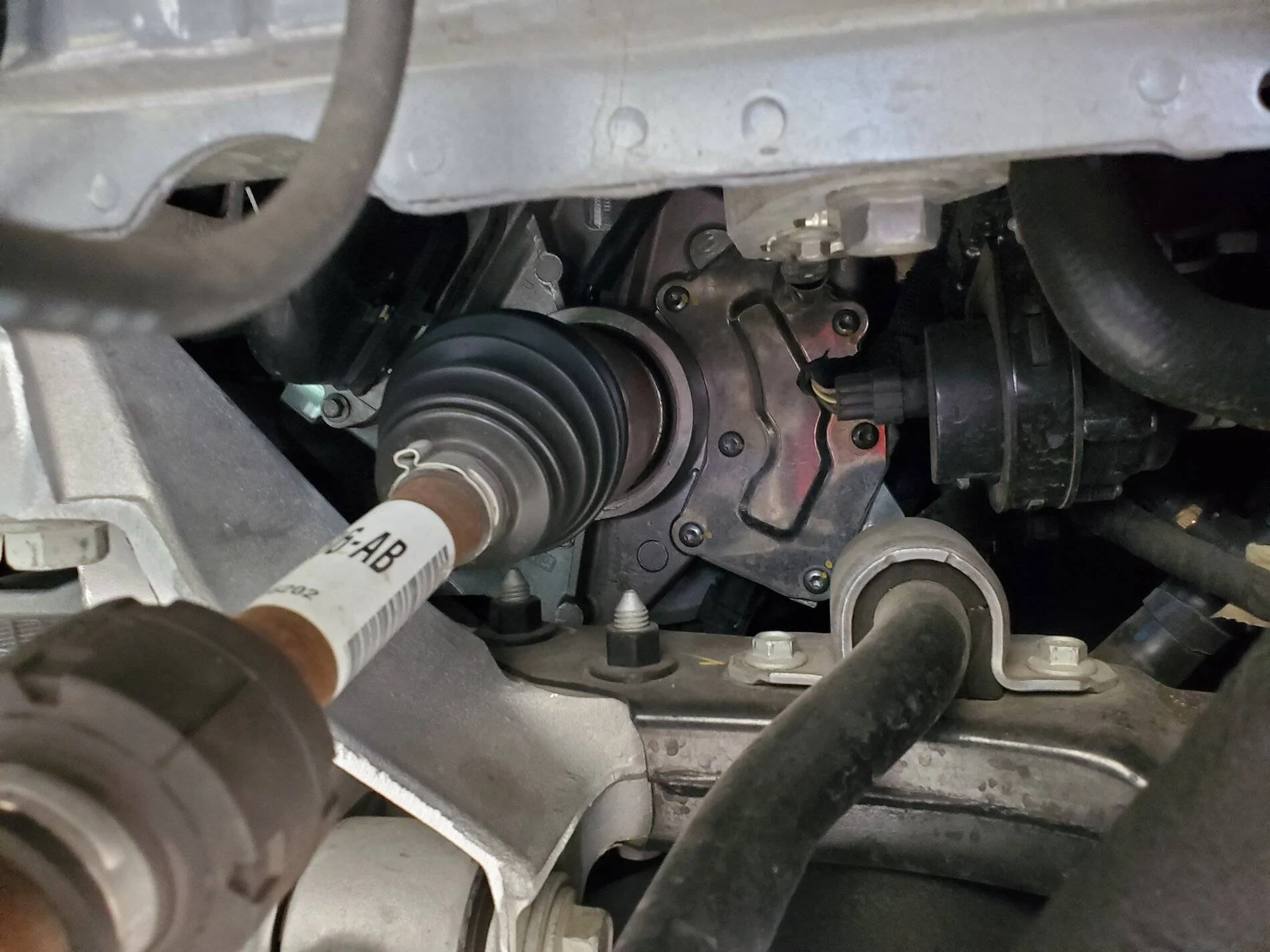 Ford Mustang Mach-E Rotating tires at 21k miles 20211017_133349