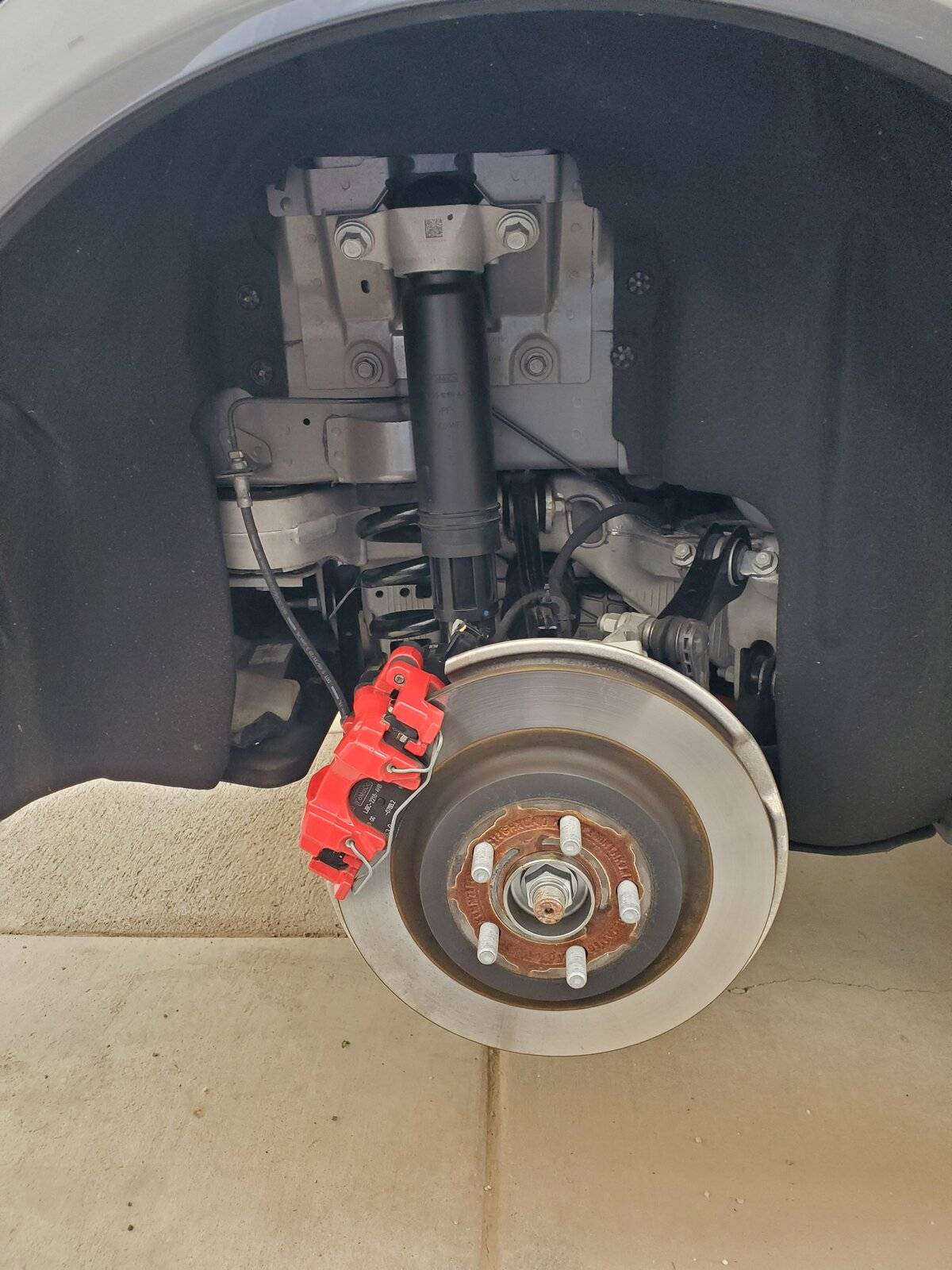 Ford Mustang Mach-E Rotating tires at 21k miles 20211017_135532