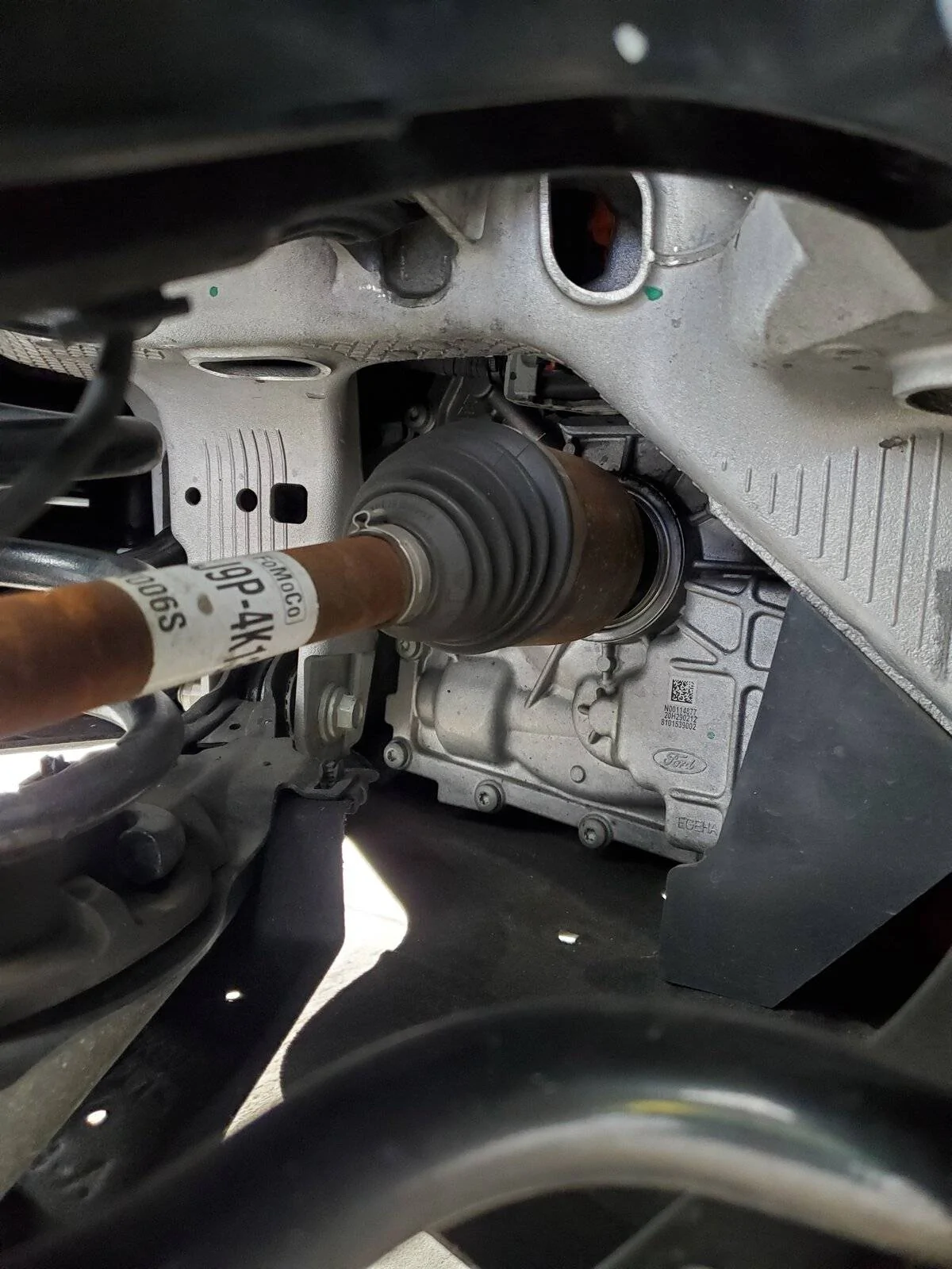 Ford Mustang Mach-E Rotating tires at 21k miles 20211017_135538