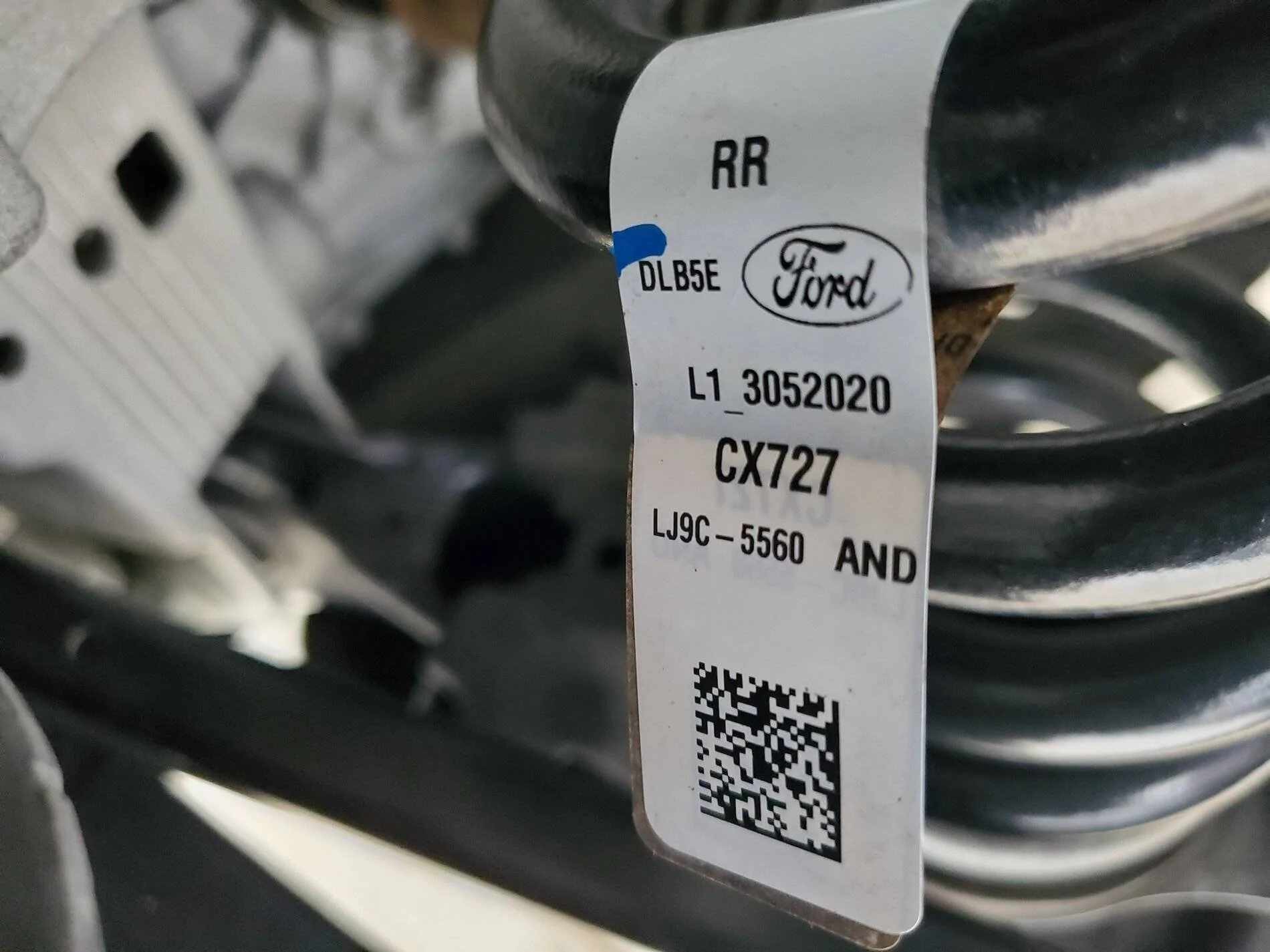 Ford Mustang Mach-E Rotating tires at 21k miles 20211017_135611