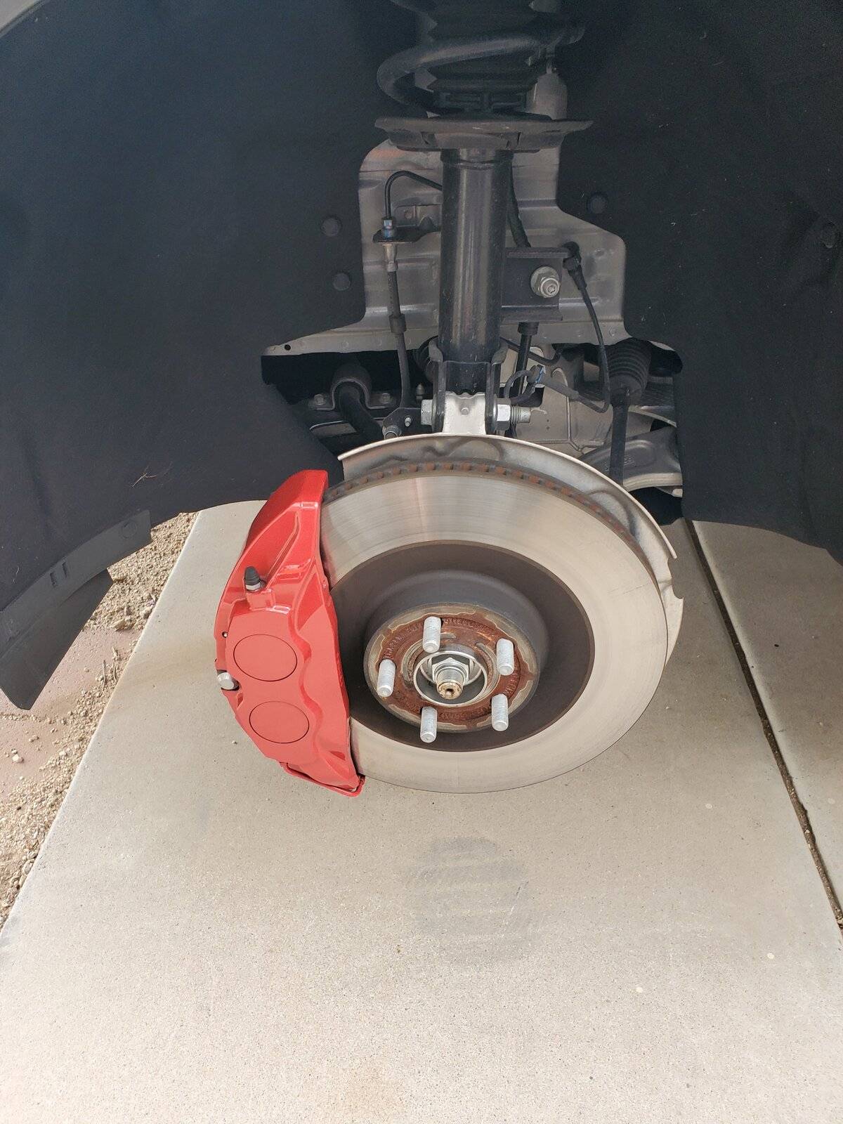 Ford Mustang Mach-E Rotating tires at 21k miles 20211017_141823