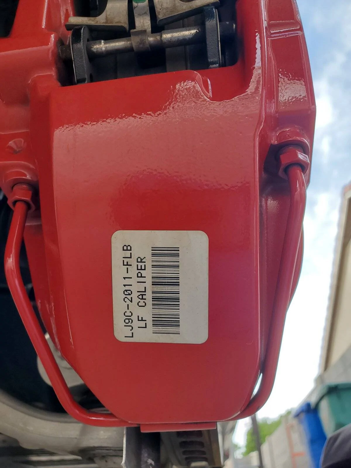 Ford Mustang Mach-E Rotating tires at 21k miles 20211017_141853